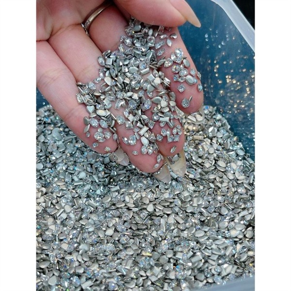 Set đá khối - chân bằng - siêu nhỏ - 7 màu