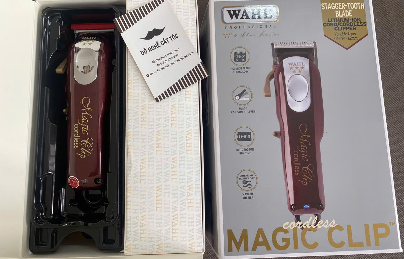 Tông đơ pin Wahl Magic Cordless 2026 - chính hãng_thumbnail_6