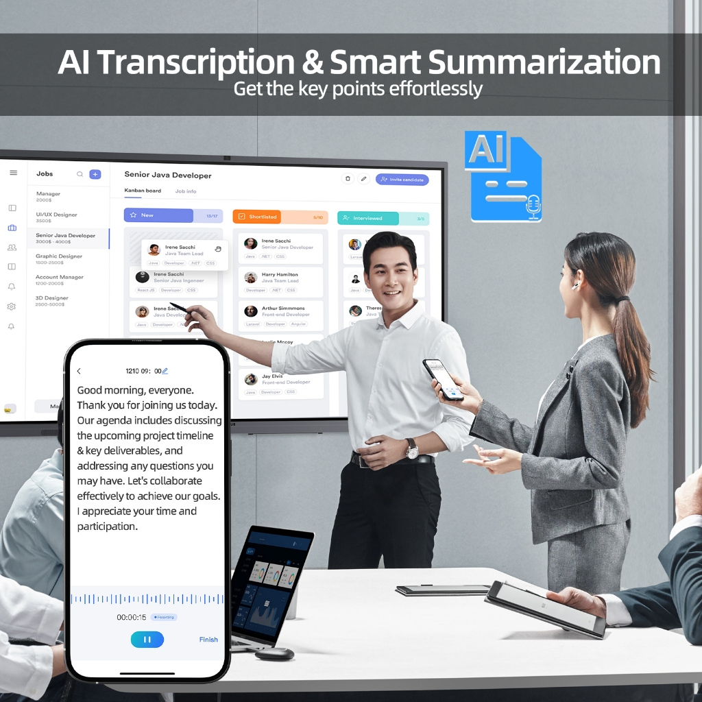 GOOJODOQ AI Pro 5 Bluetooth Earphones J201_thumbnail_5