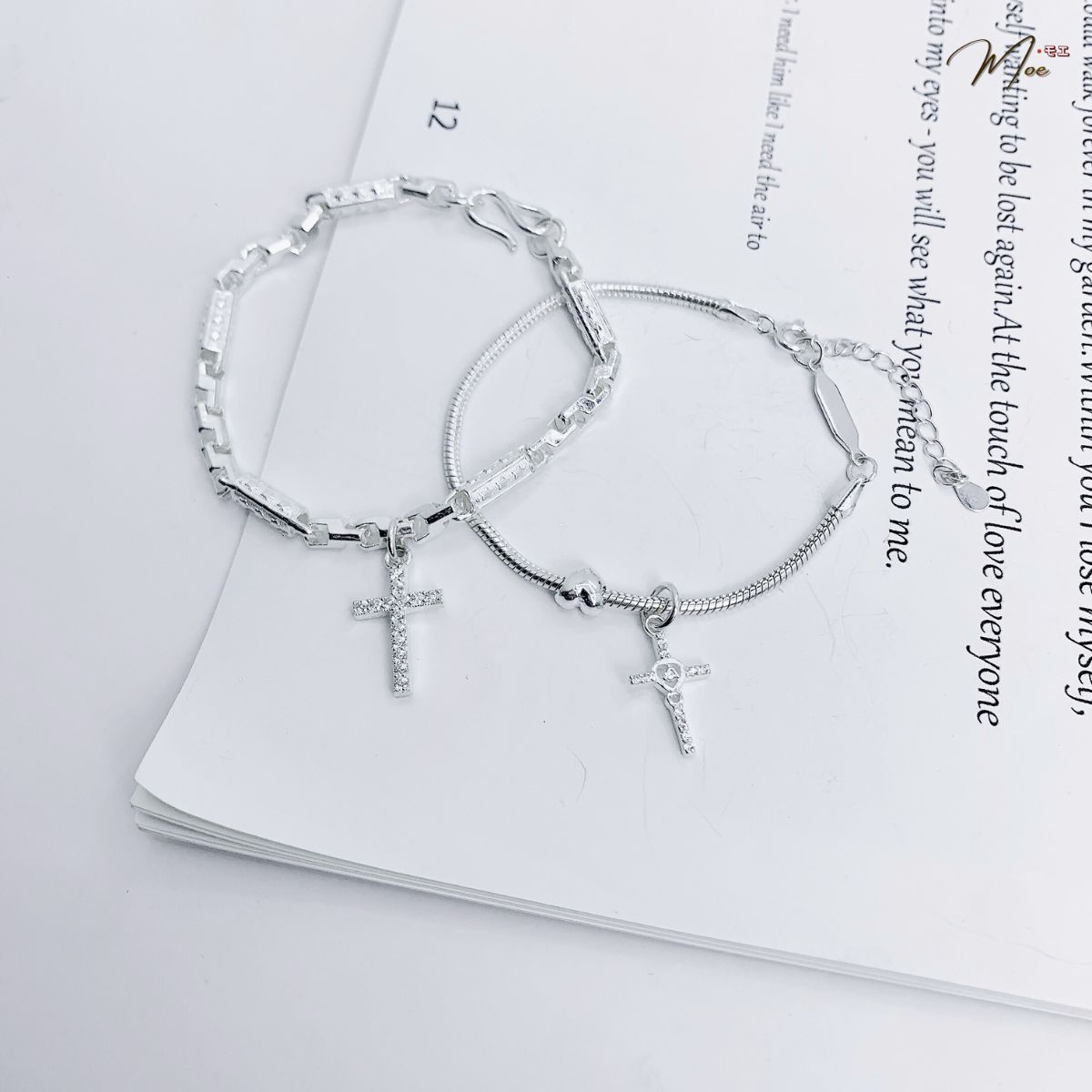 ĐT47 - Lắc tay đôi thánh giá ống đốt mix dây tim_thumbnail_1