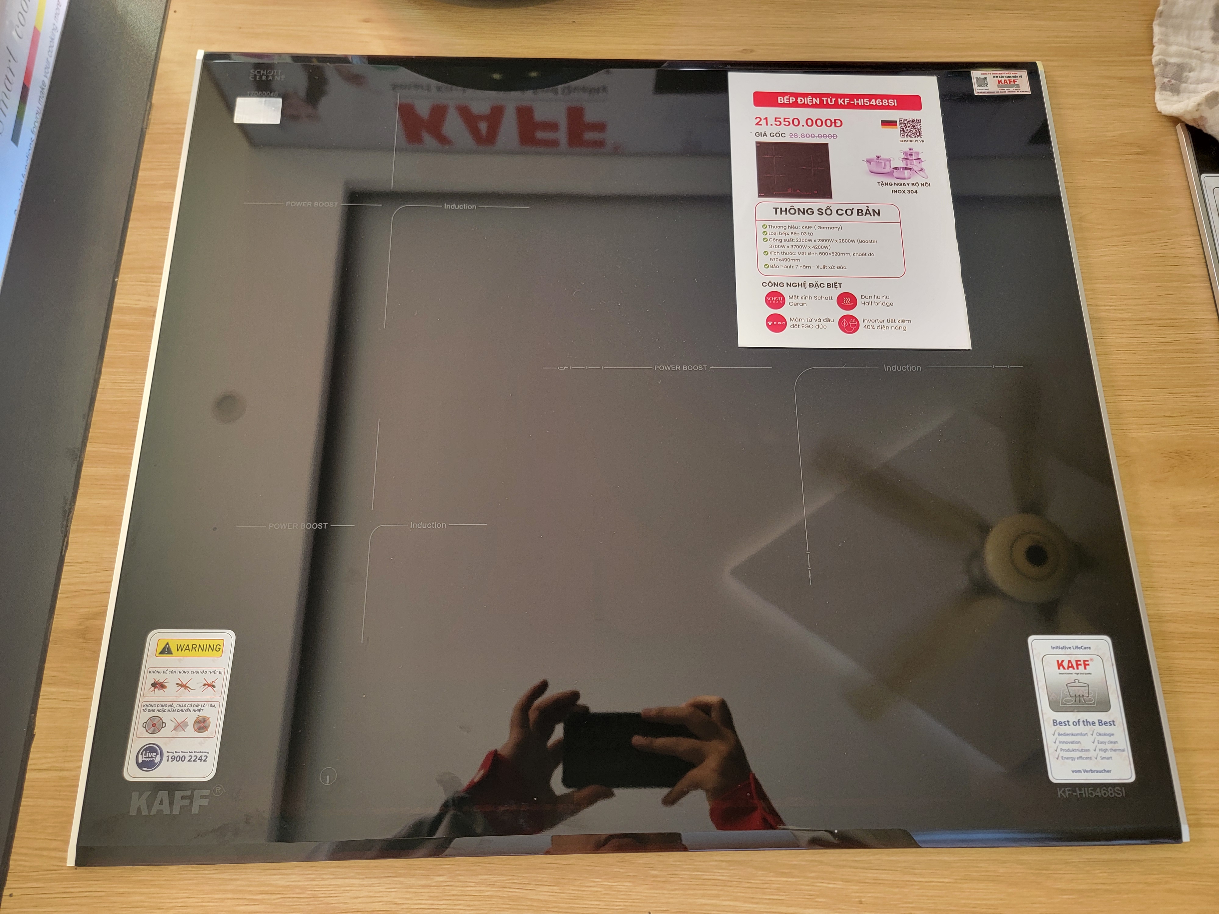 Bếp điện từ KF-HI5468SI trưng bày_thumbnail_2