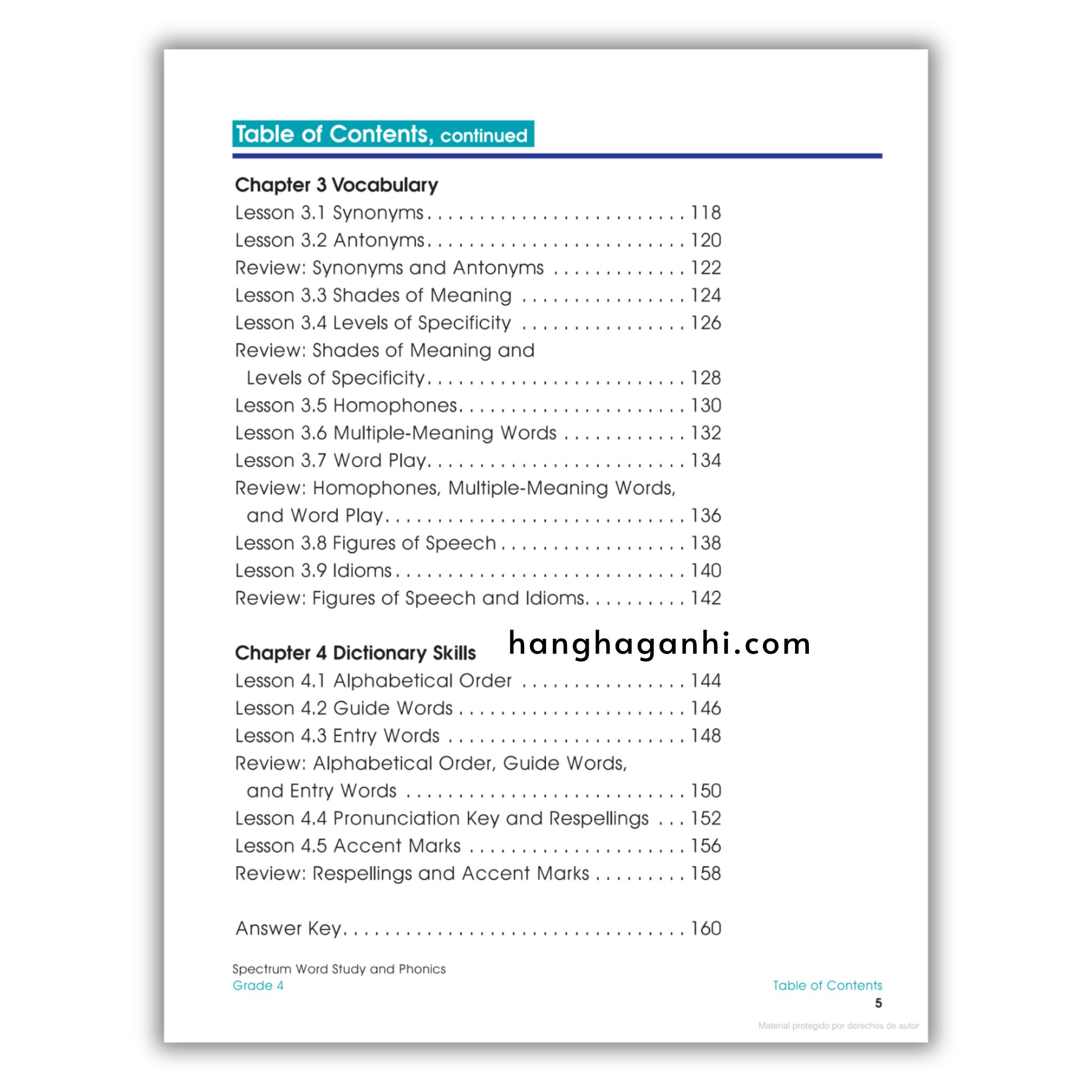 Sách Spectrum Word Study and Phonics Workbook Grade 4_thumbnail_3