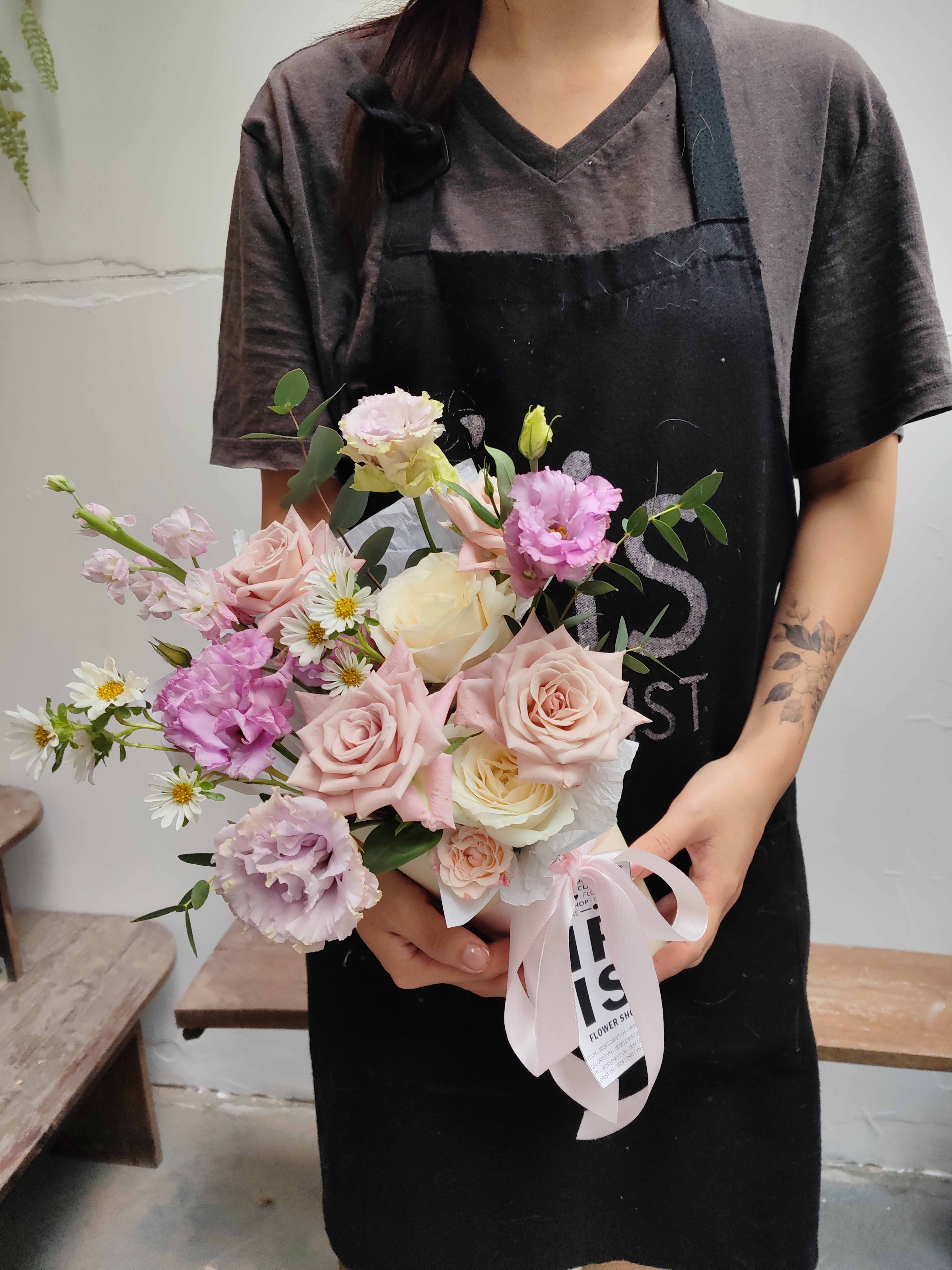 Flower Cup - Cốc hoa Size S - Tone tím