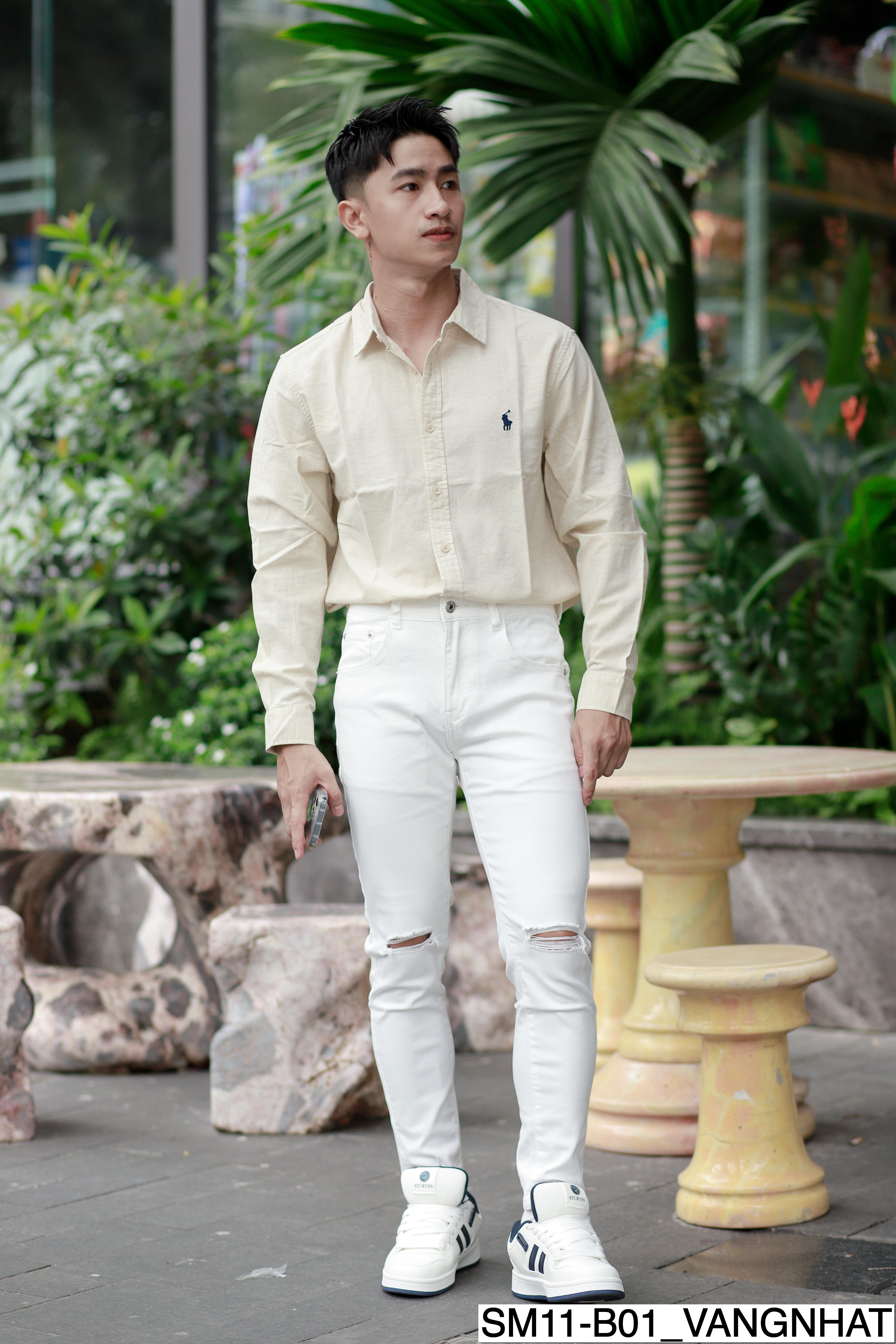 B01 SM11 - Áo sơ mi nam oxford dài tay_thumbnail_20