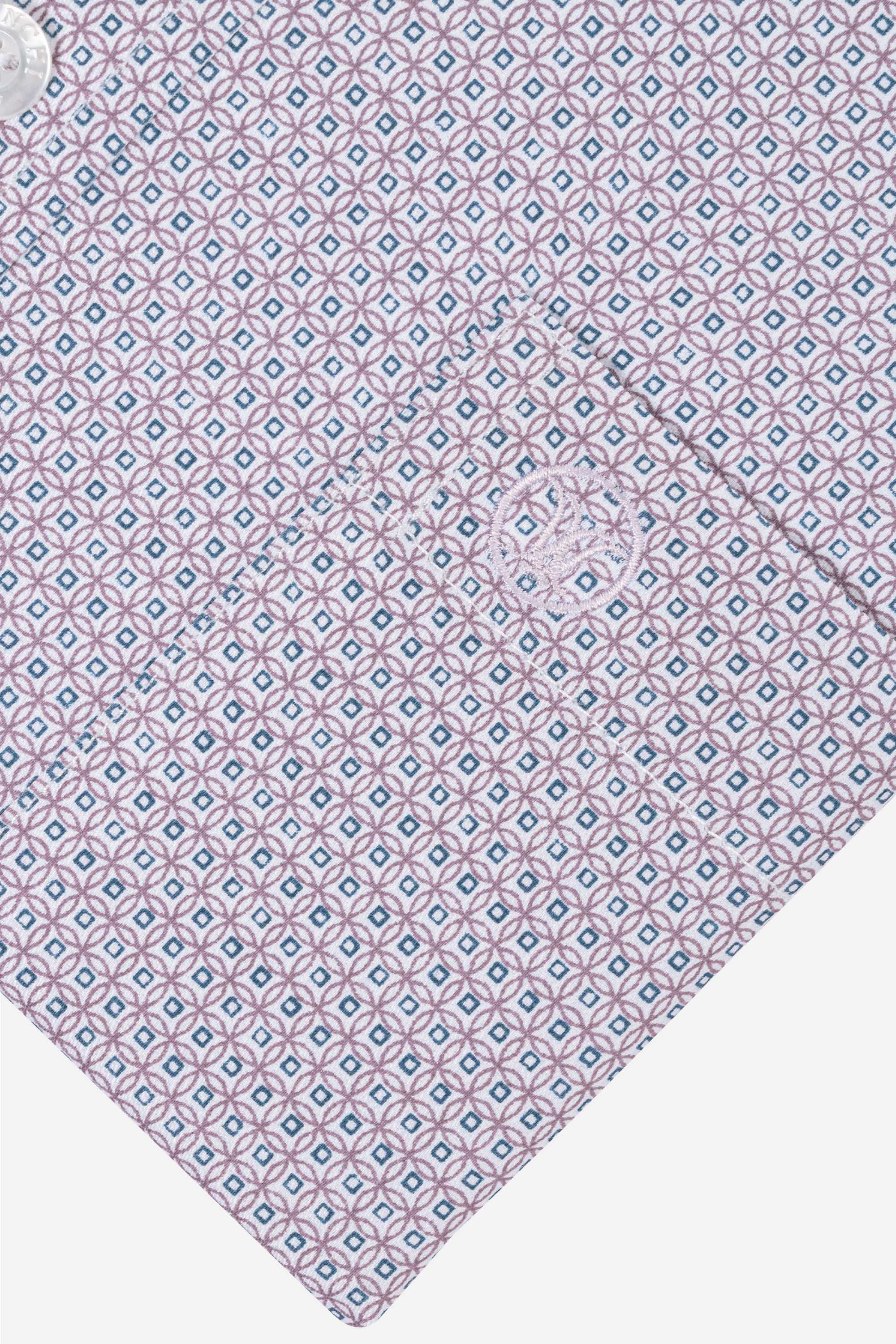 Sơ Mi Cộc Tay Họa Tiết Nam Trung Niên ANCHI Chất Liệu Sợi Sồi Cao Cấp Phom Suông Vạt Ngang Màu Trắng Bi_thumbnail_51