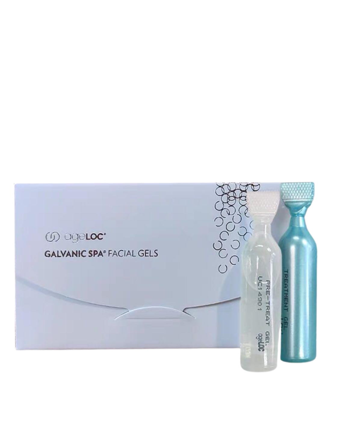 Gel Nâng Cơ 8 Ống ageLOC Galvanic Facial Gels