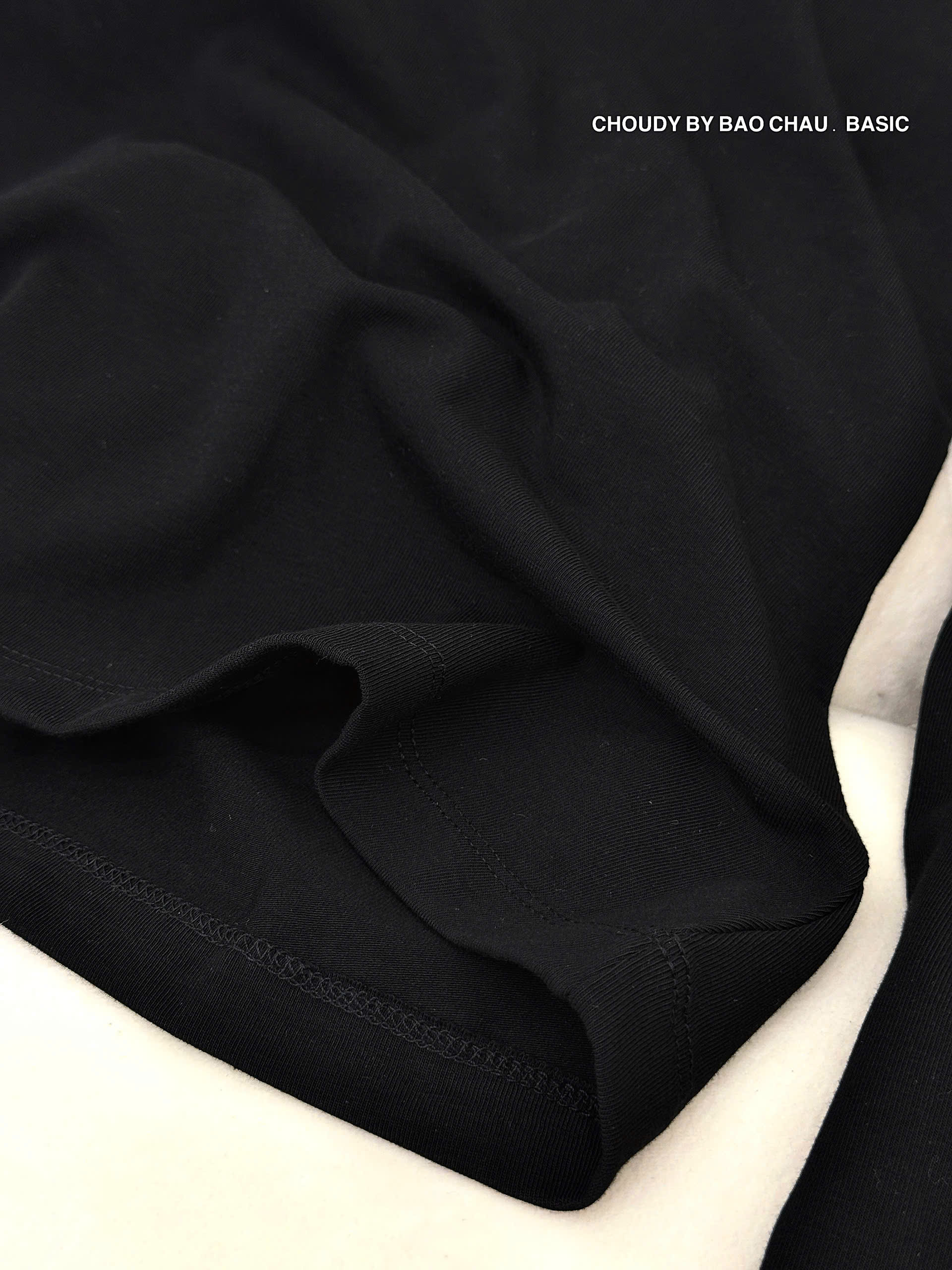 SALE U519 ÁO THUN TAY DÀI ĐEN_thumbnail_3