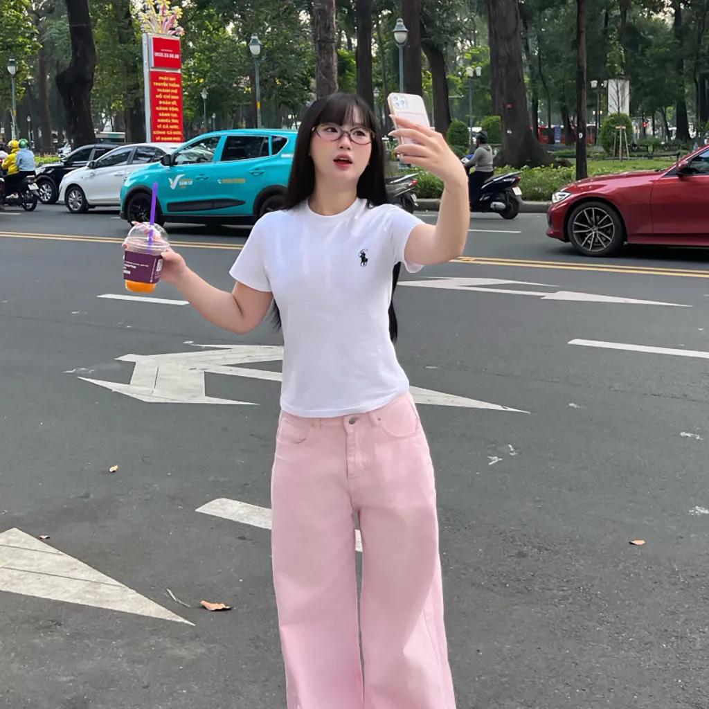 Áo baby tee basic nhiều màu 2511 Miucho chất vải cotton co giãn thoáng mát tay ngắn cổ tròn in artwork_thumbnail_3