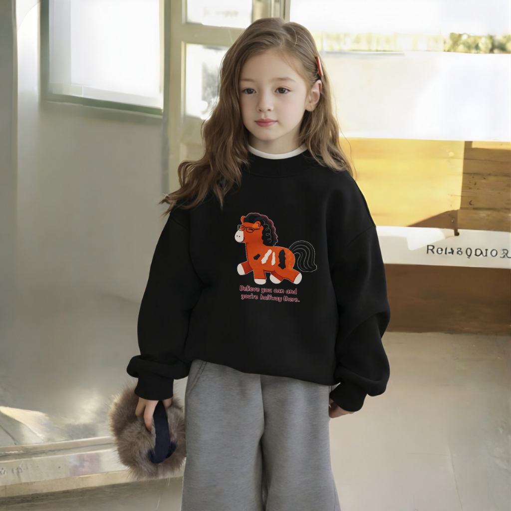 Áo nỉ sweater bé gái nhiều hình dễ thương - Loza Kids IN023_thumbnail_2