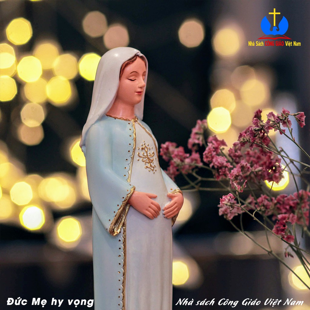 Tượng Đức Mẹ Hy Vọng DMHV  - Quà tặng Công Giáo - Nhà Sách Công Giáo Việt Nam T0662_thumbnail_2