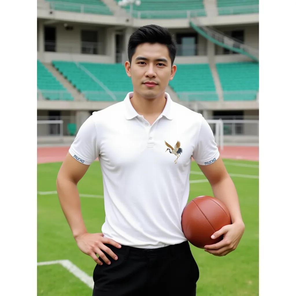 Áo polo cá sấu nam form vừa 2503 Miucho Iconic vải polyester thoáng mát phong cách basic in artwork_thumbnail_2