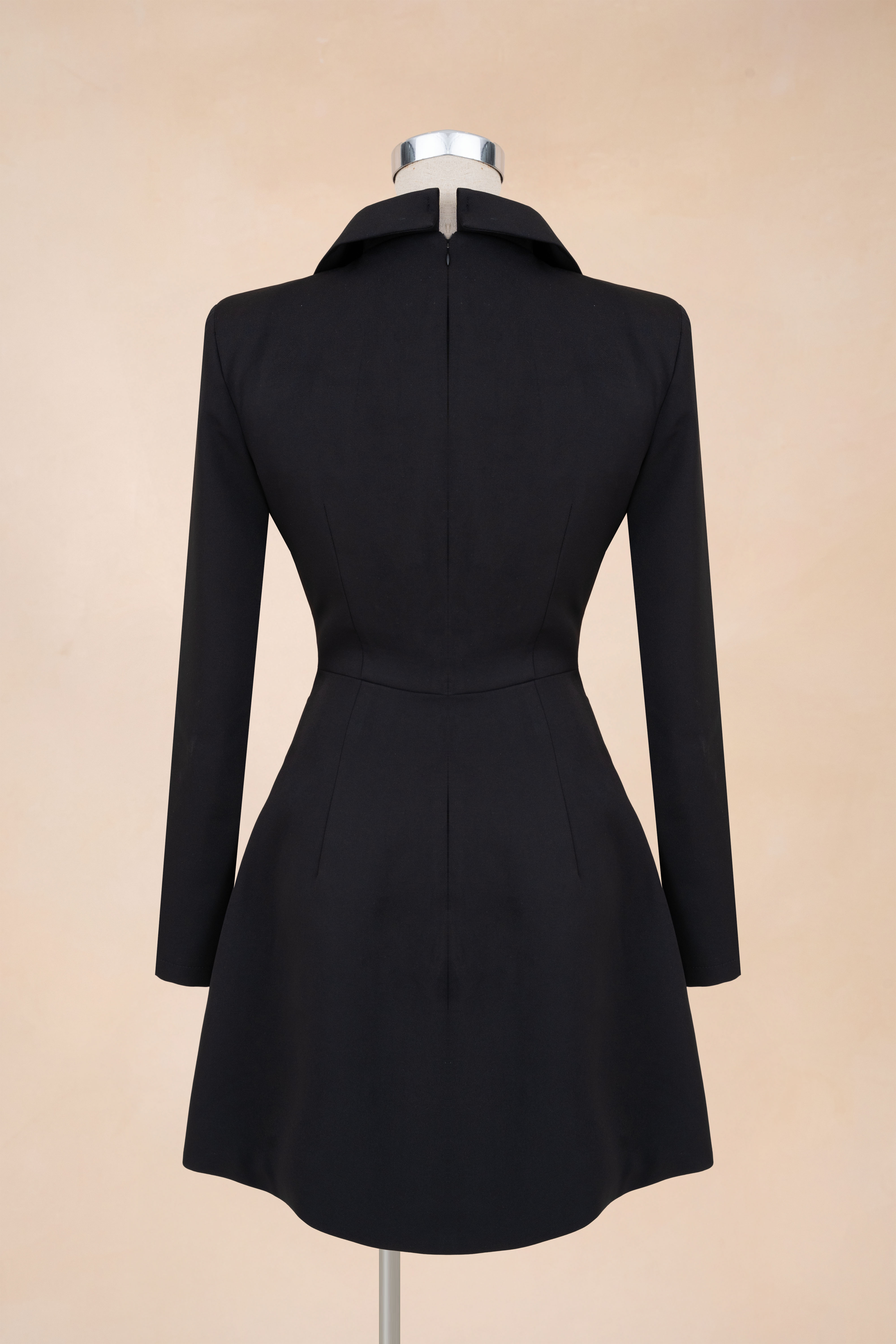 Đầm Chữ A Cổ Vest Cúc Eo_thumbnail_2