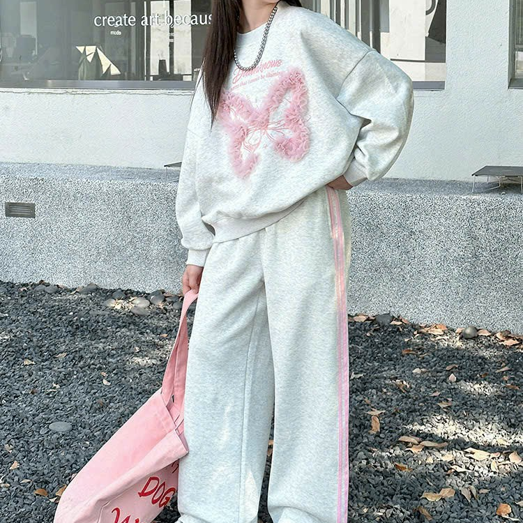 [J14] Bộ nỉ bướm Love Teno_thumbnail_1