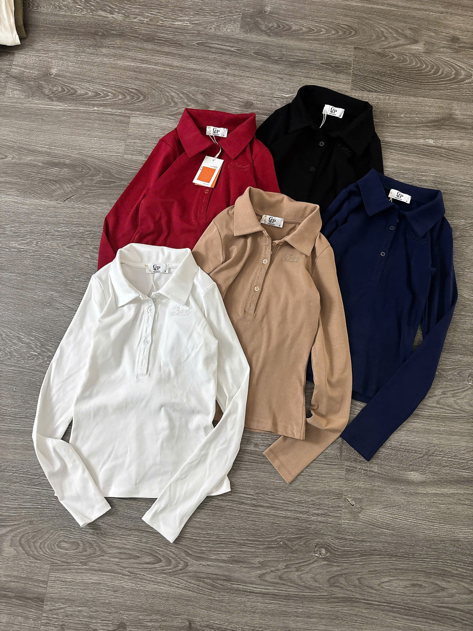 A672 ÁO THUN TAY DÀI 5 MÀU