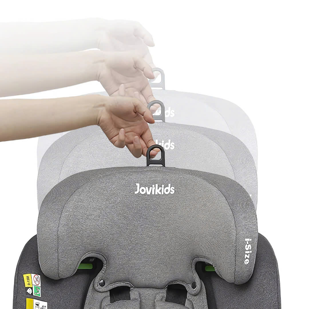 Ghế ô tô xoay 360 độ có chân chống i-Size Jovikids Ranger 40-150cm [NHẬP CODE 