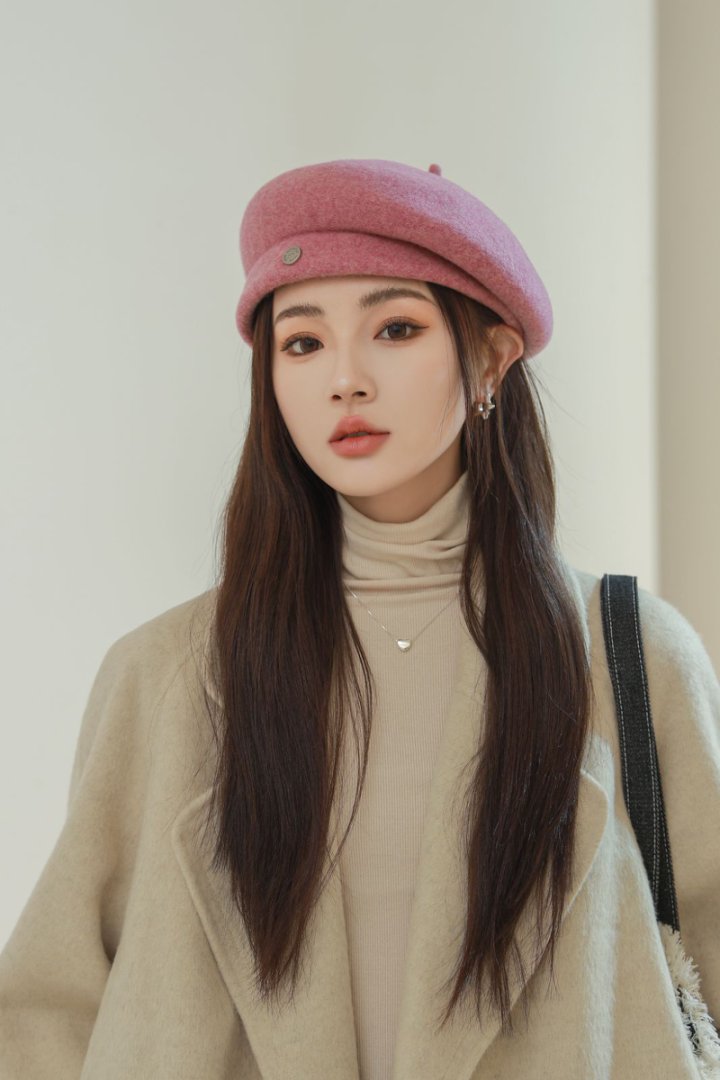 Mũ beret nữ vải dạ cao cấp HZ2502_thumbnail_21