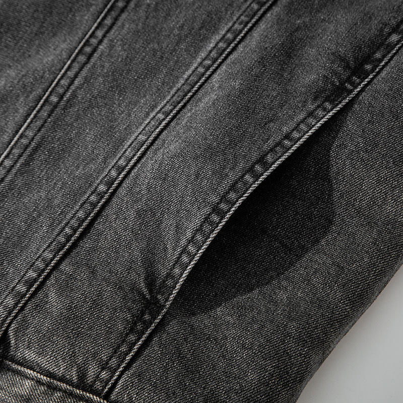 mùa đôngchicÁo khoác denim len cừu nam Mỹ hợp thời trang dáng ôm cộng với dày nhung đa năng đẹp trai áo khoác cotton áo khoác_thumbnail_6