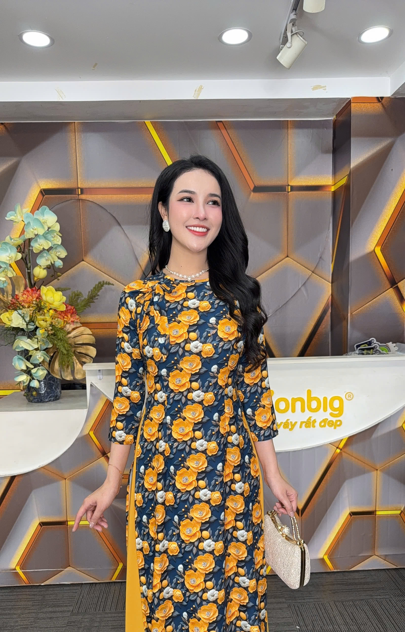 Đầm giả áo dài - Y1939 - Thương hiệu Zonbig_thumbnail_3