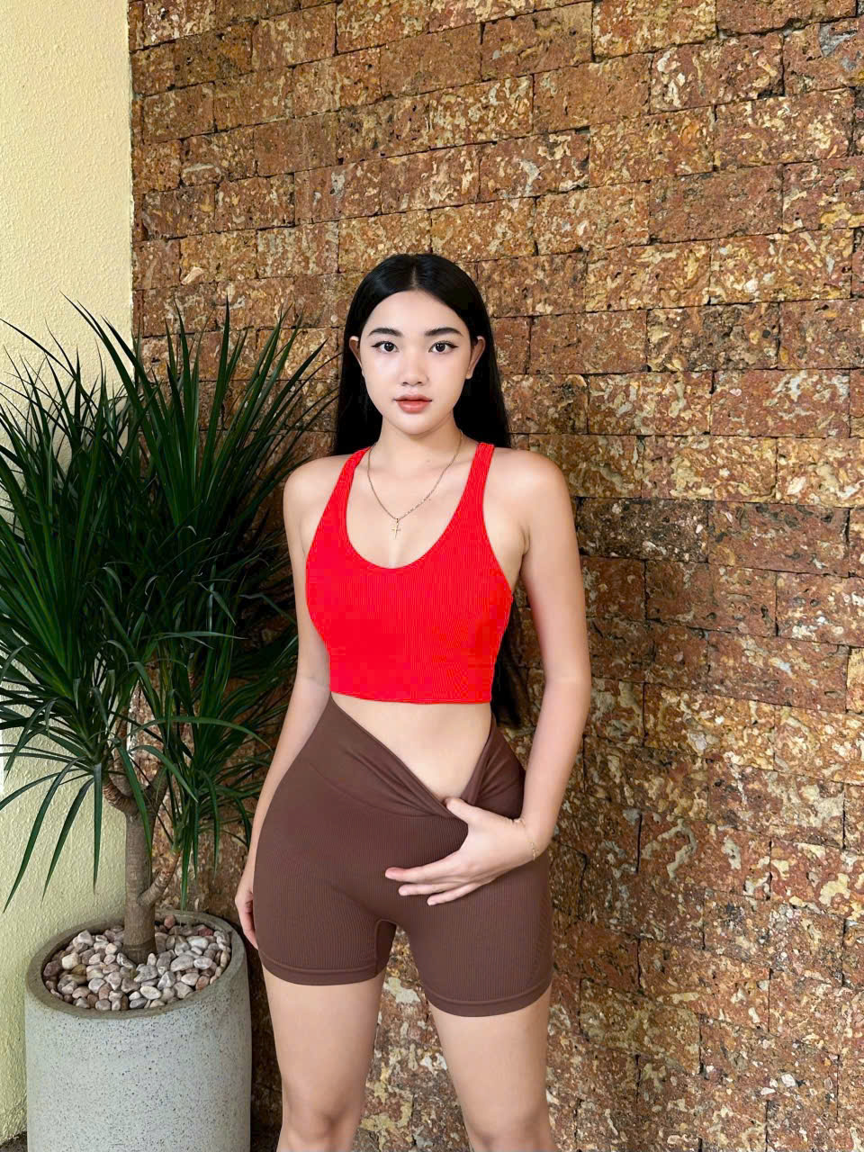 Áo Lót Thể Thao Tập Gym Yoga Nữ Yumiisport Áo Bra Hai Dây Lưng Tim Nâng Ngực Không Gọng Vải Co Giãn Thoáng Mát Sẵn Mút_thumbnail_15