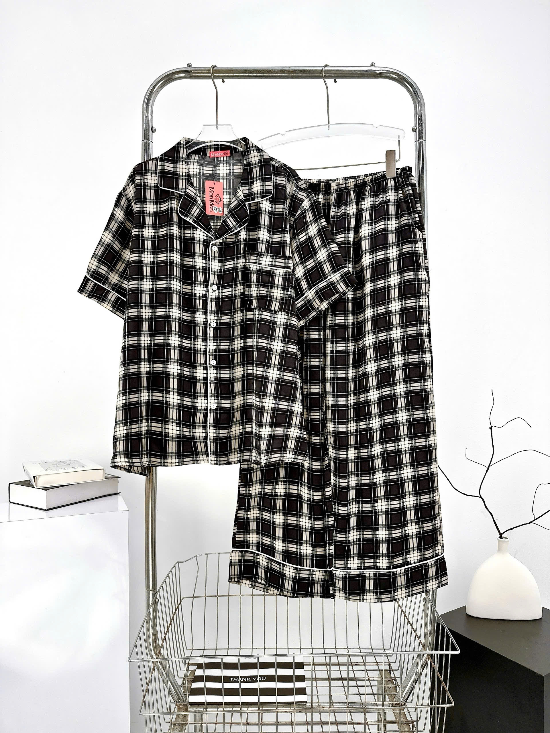 [MG13]Đồ Bộ Mango Bigsize (65–85kg) – Mặc Lên Dáng, Mịn Mát Cả Ngày!