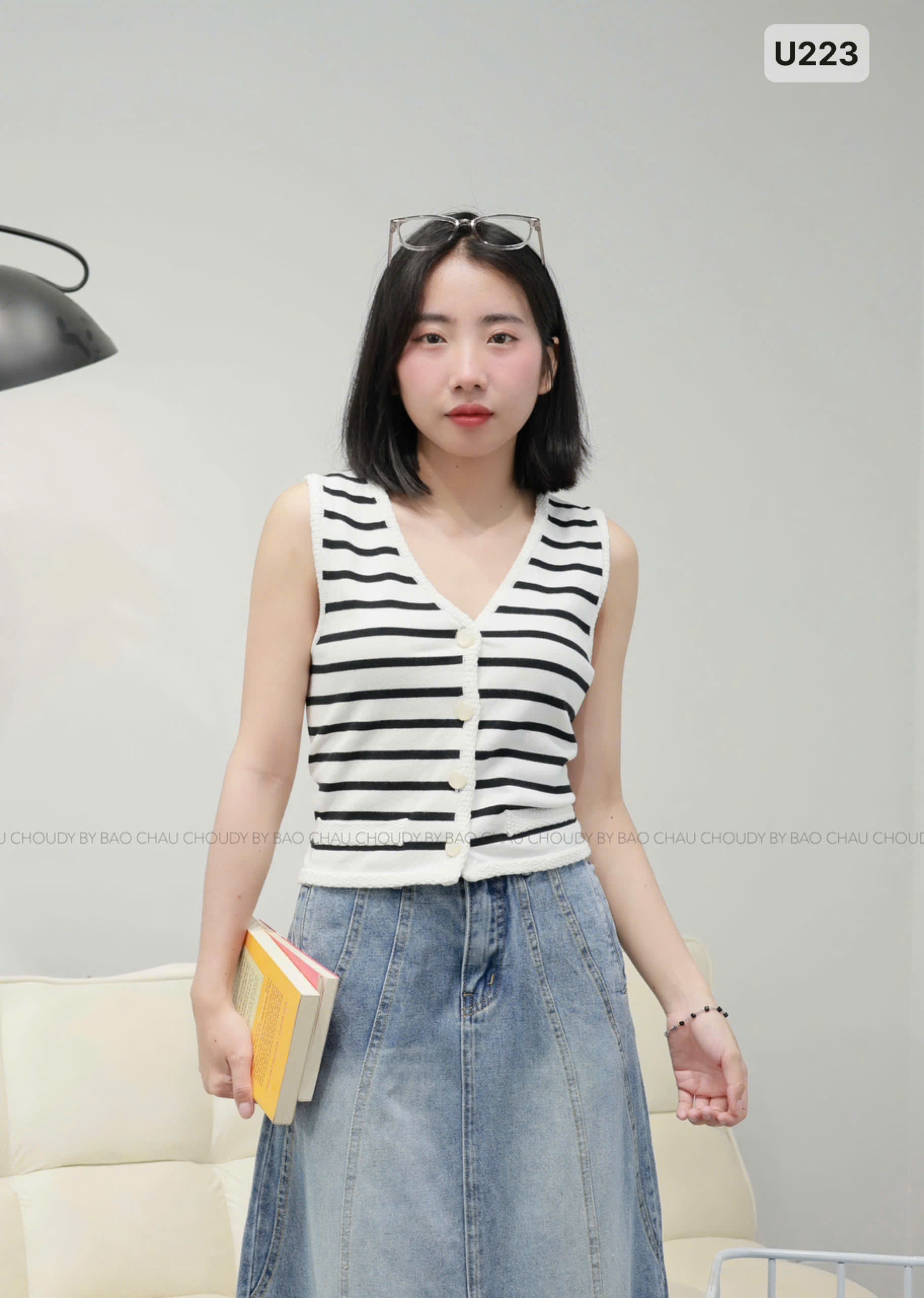 SALE U223 ÁO DỆT KIM 3 MÀU