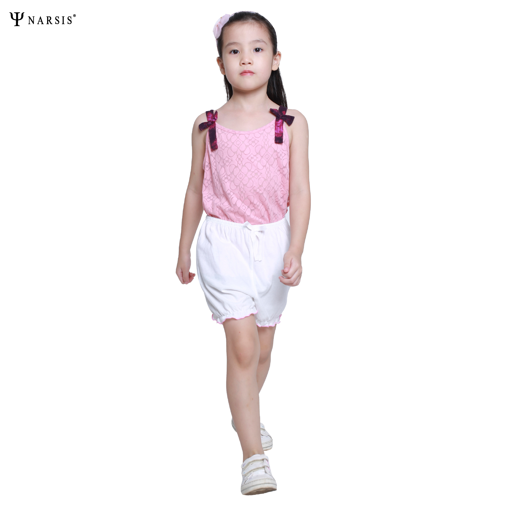 QUẦN ĐÙI BÉ GÁI KP0002 NARSIS CHẤT LIỆU THOÁNG MÁT, DỄ CHỊU, THOẢI MÁI CẢ NGÀY, DỄ VẬN ĐỘNG_thumbnail_2