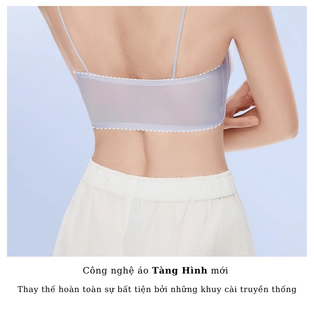 [Mã B65] Áo Lót Su Nữ Nâng Vòng 1 Không Gọng Áo Bra Chất Su Mỏng Không Gọng Có Mút Đệm Tròn Gom Quả Chống Xệ Hạn Chế Ngấn Mỡ Lưng -- Vikam_thumbnail_8