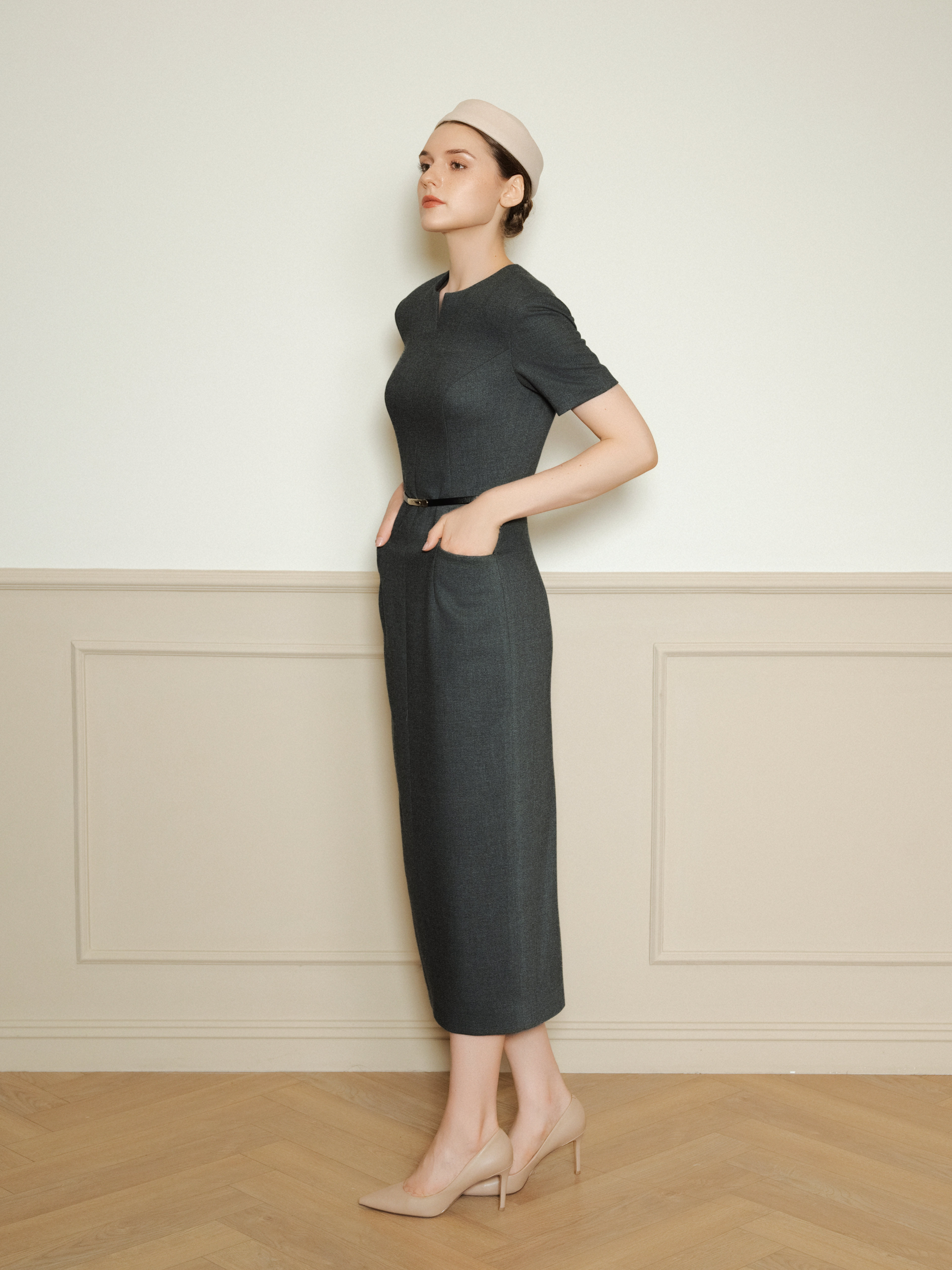 ISABELLA DRESS - Dark Grey_thumbnail_3