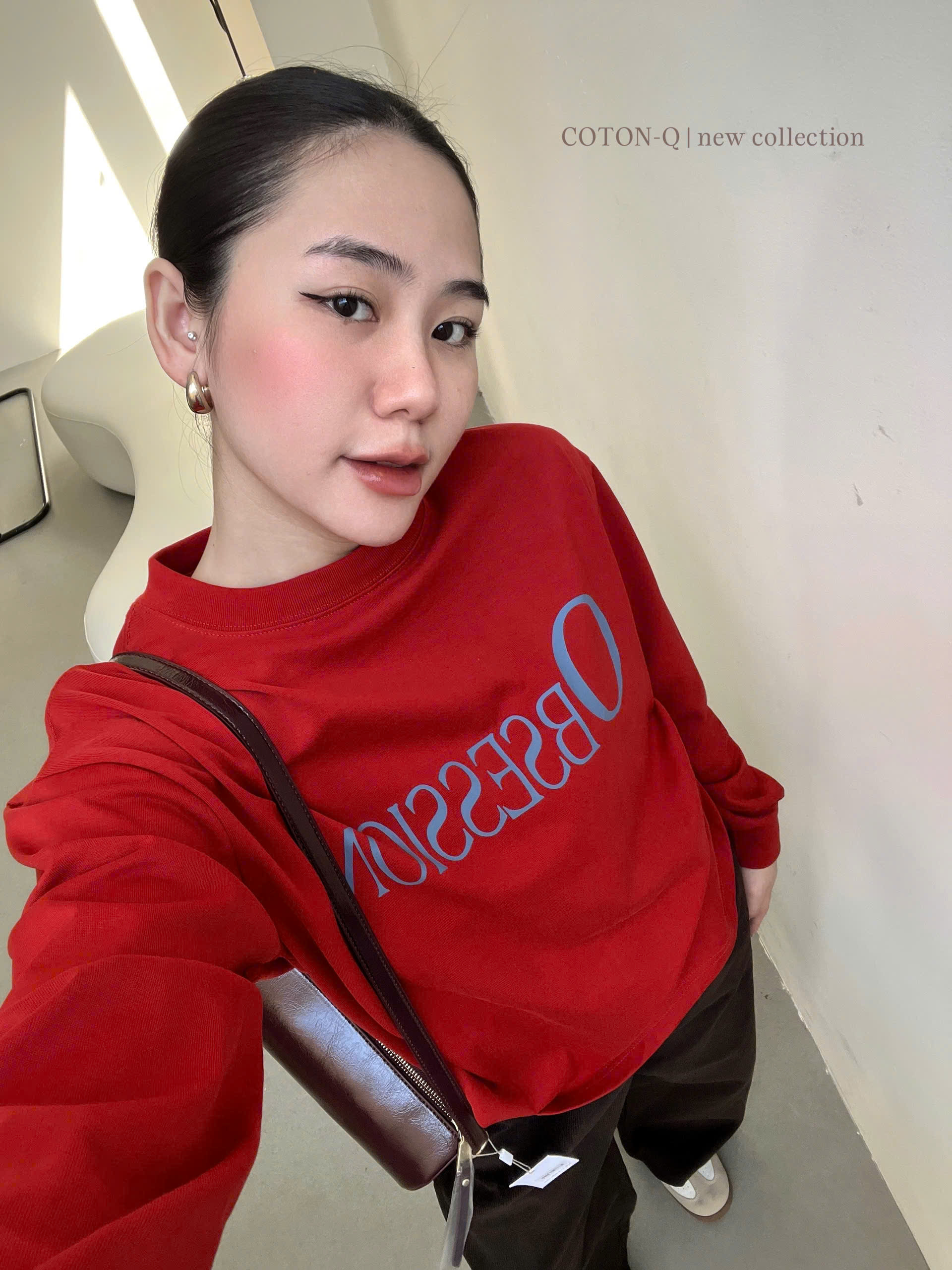 Áo tay dài đỏ cam in chữ_thumbnail_12