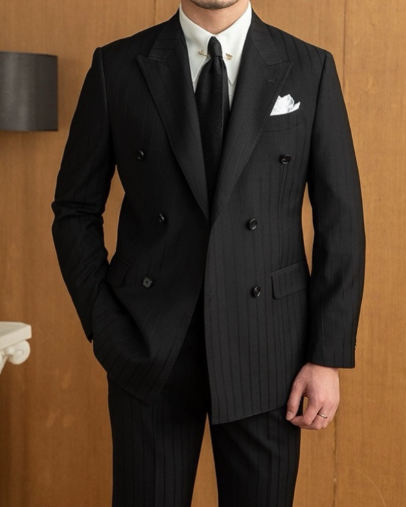 Bộ Suit Birmingham Sọc Ẩn