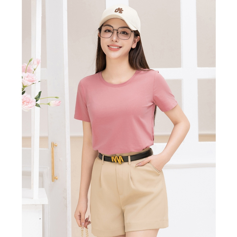 Áo phông nữ trơn form vừa_thumbnail_14