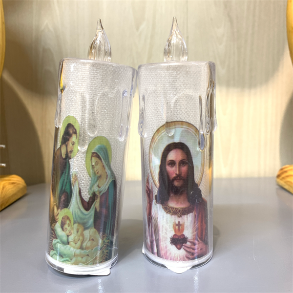 Nến pin 4x12cm (cây)