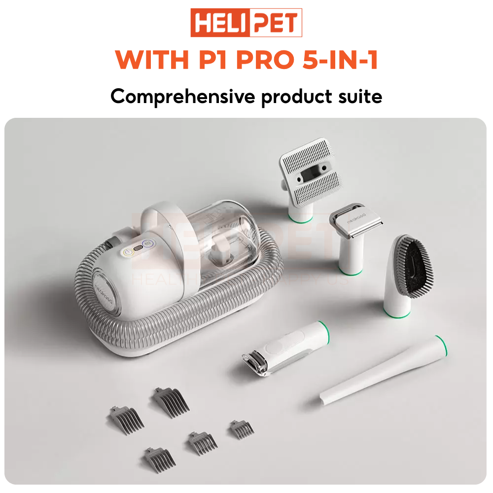 Neakasa P1 Pro 5-in-1 Pet Grooming Vacuum for Dogs Cats_thumbnail_9