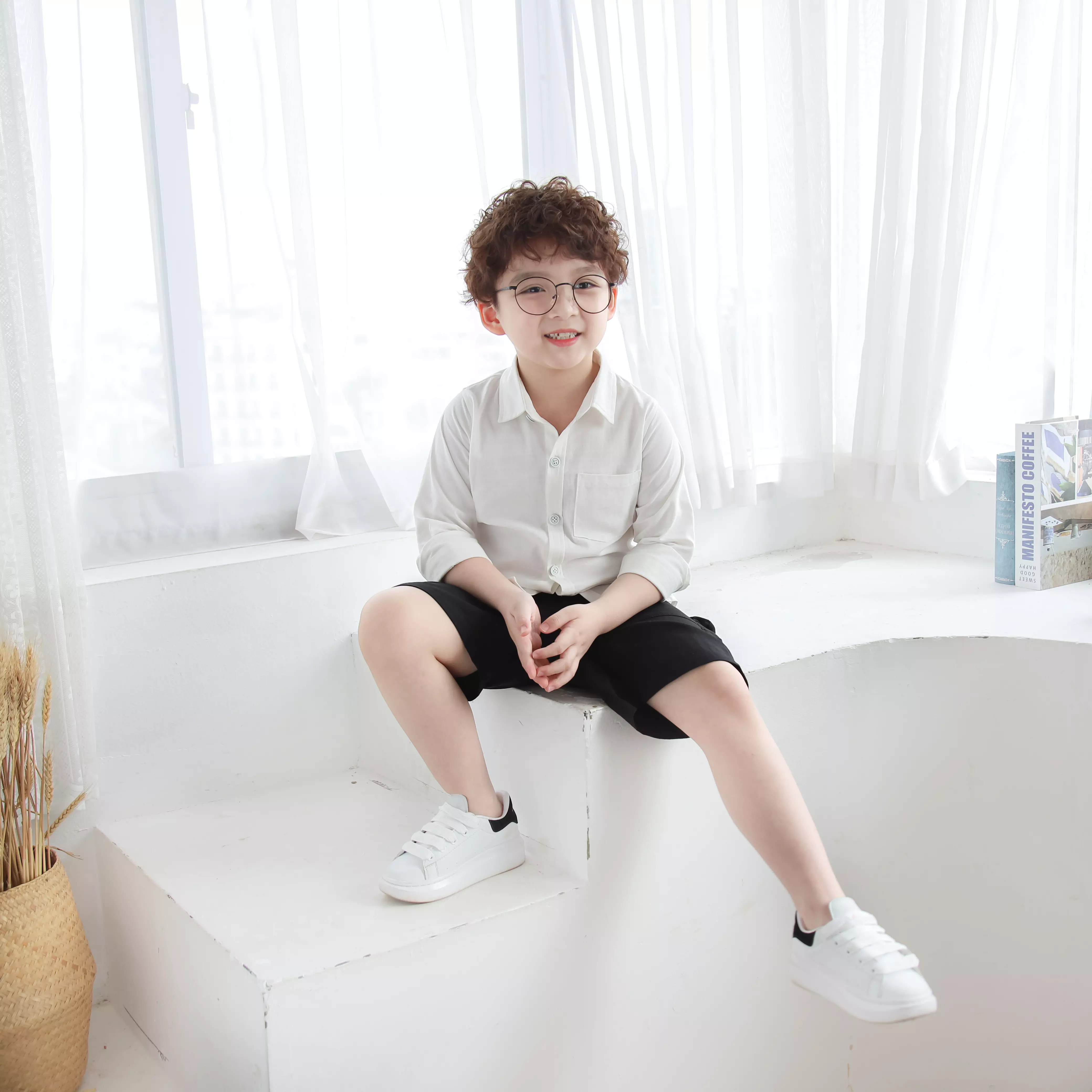 Áo sơ mi dài tay bé trai_thumbnail_0