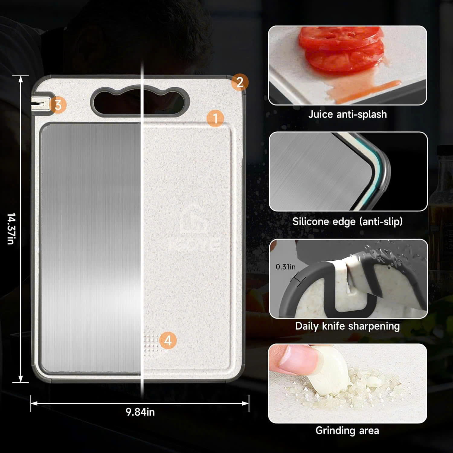 Thớt 2 Mặt Inox 304 & Nhựa Lúa Mạch Kháng Khuẩn Mirai_thumbnail_9