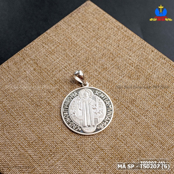 Mặt dây chuyền bạc Thánh Giá Benedicto_thumbnail_3