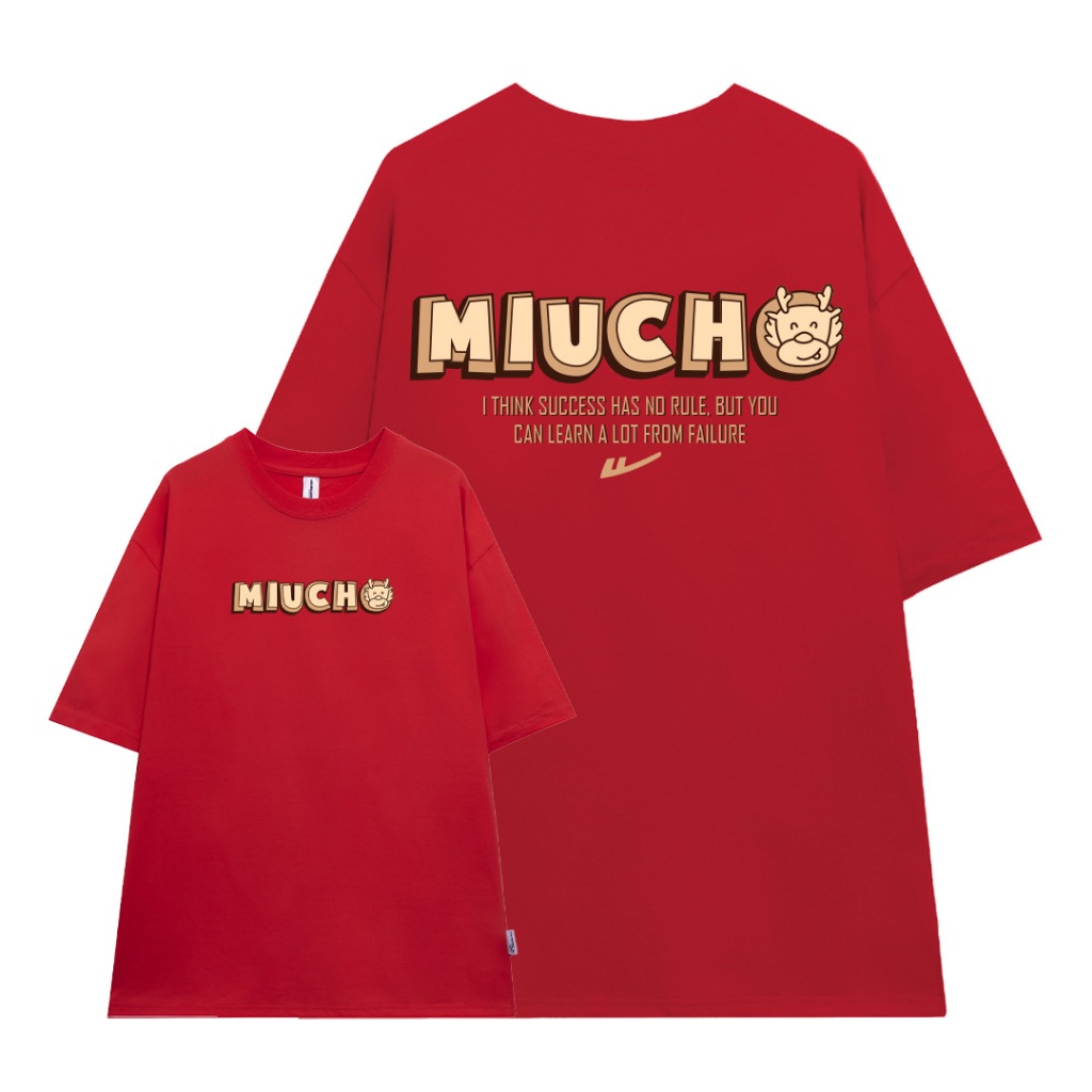 Áo thun nam form rộng local brand ATD821 Miucho Man tay ngắn vải cotton cổ tròn in typography_thumbnail_7