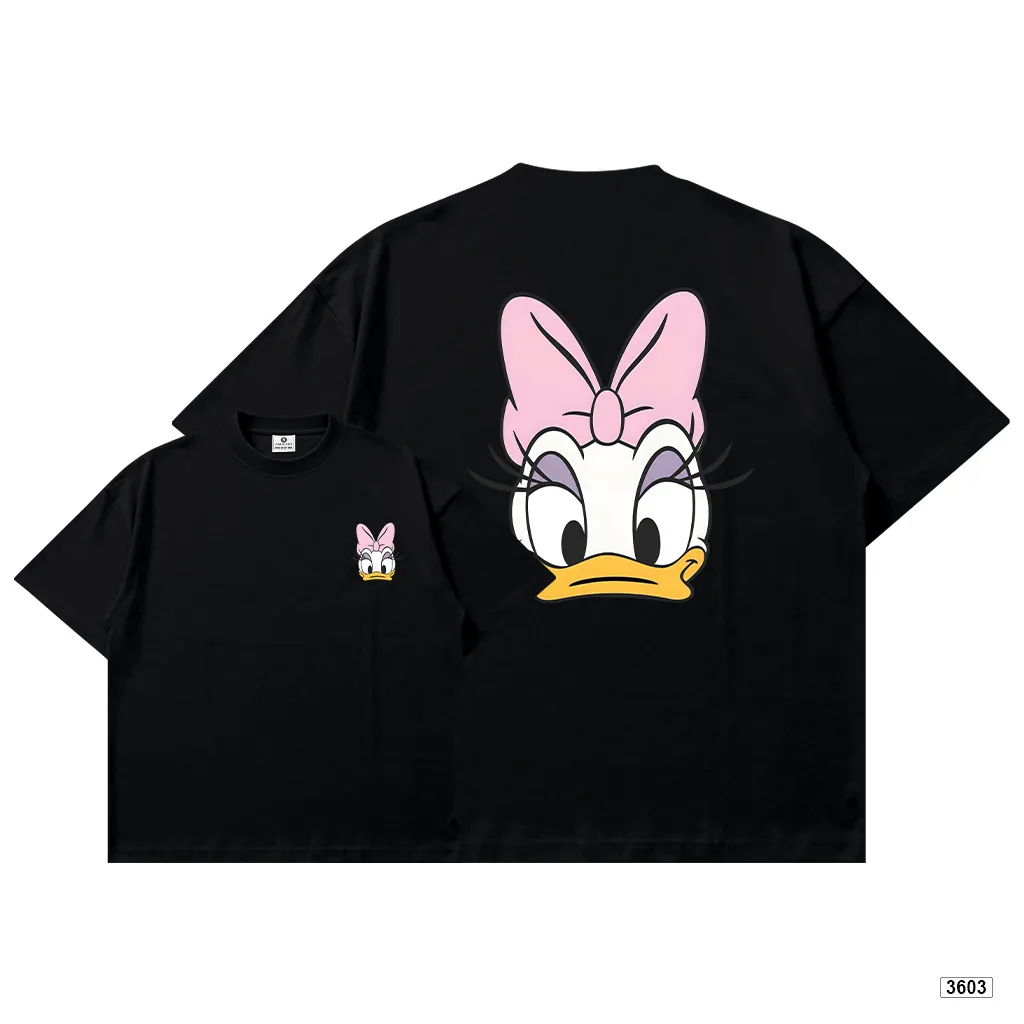 Áo thun boxy nữ hoạt hình chuột donald Miucho 3603_thumbnail_10