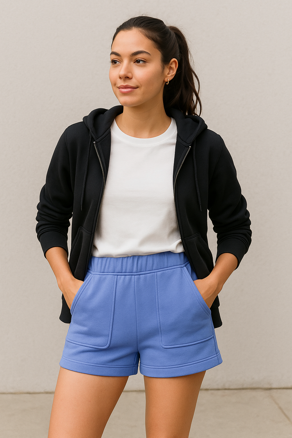 Q423- Quần đùi thun wash_thumbnail_1