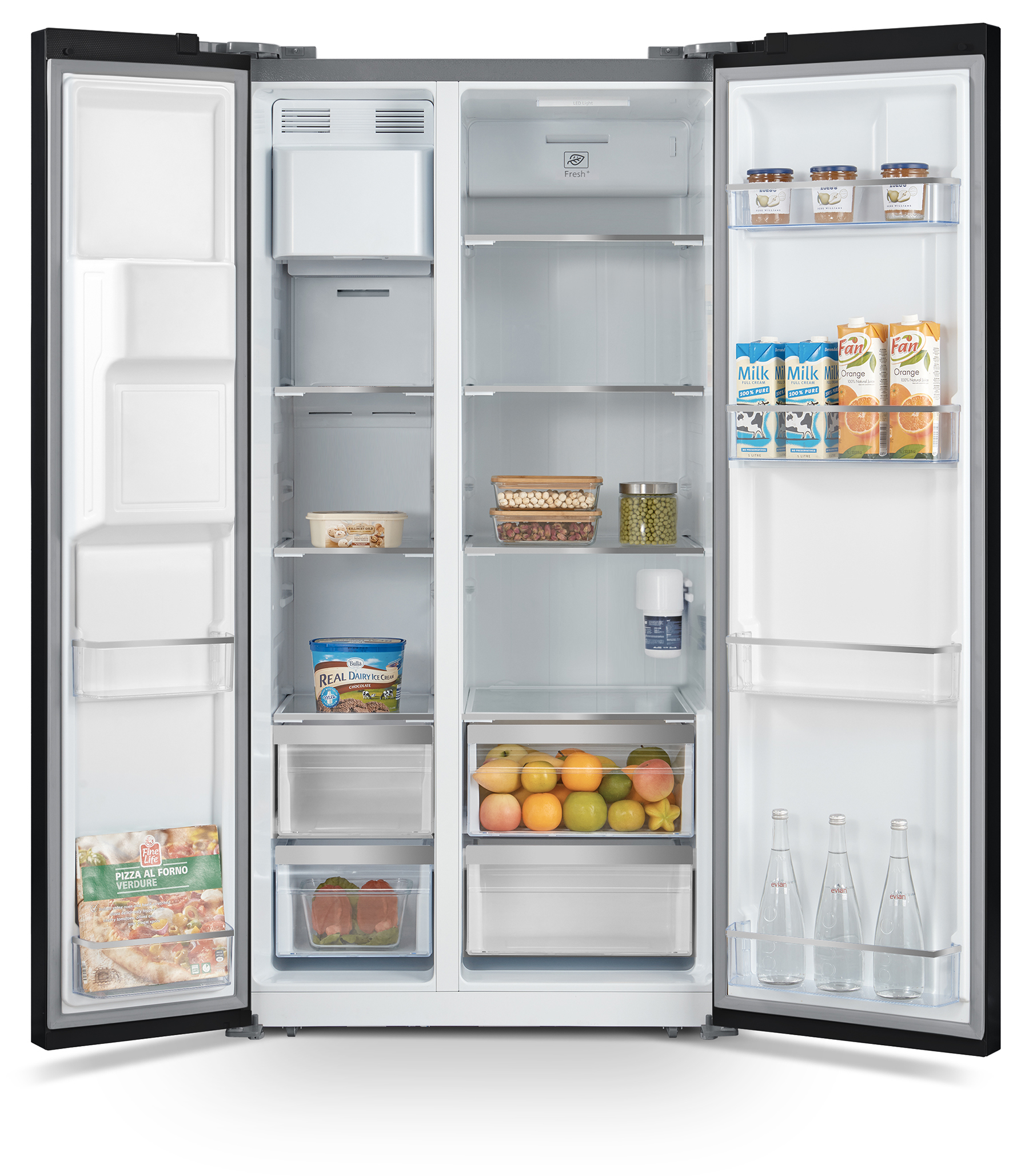 Tủ Lạnh Side By Side KAFF KF-SBS600GLASS