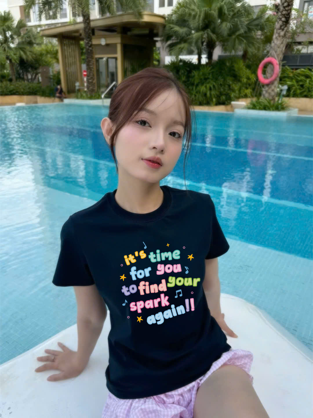 Áo baby tee form ôm nhiều sắc màu 2246 Miucho cổ tròn vải cotton 4 chiều co giãn thoáng mát in mix_thumbnail_3