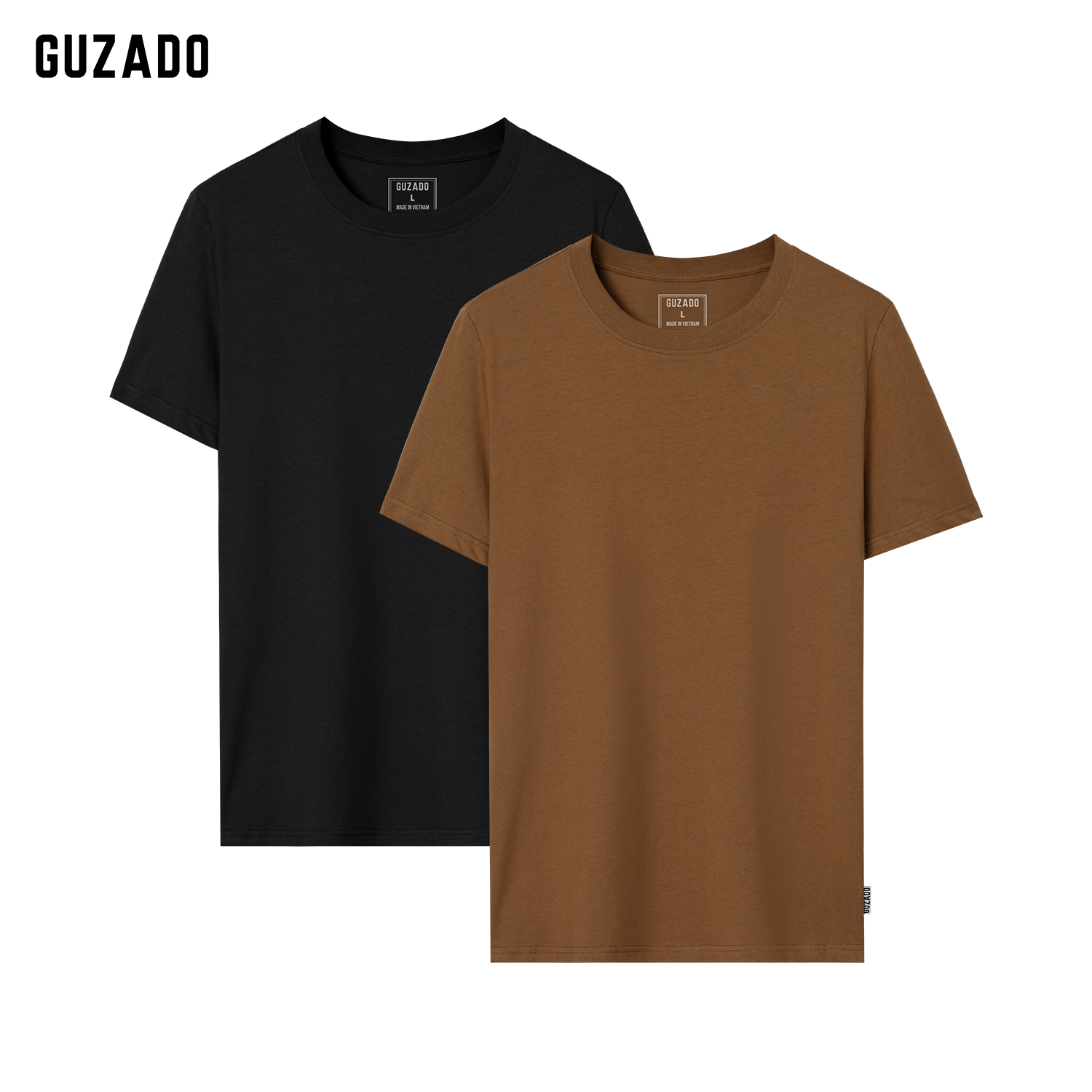 Combo 2 Áo Thun Nam GUZADO Vải Cotton 220gsm CB2GTS05_thumbnail_13