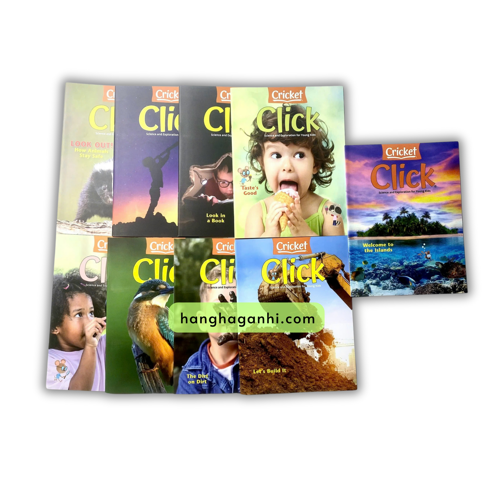 Bộ 9 cuốn tạp chí khoa học Click Tiếng Anh sách nhập khẩu, kèm file nghe_thumbnail_2
