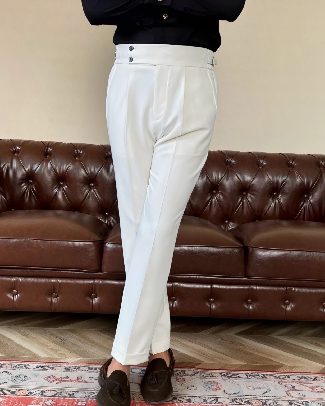 Sidetab Elastic Trousers - Season 1_thumbnail_4
