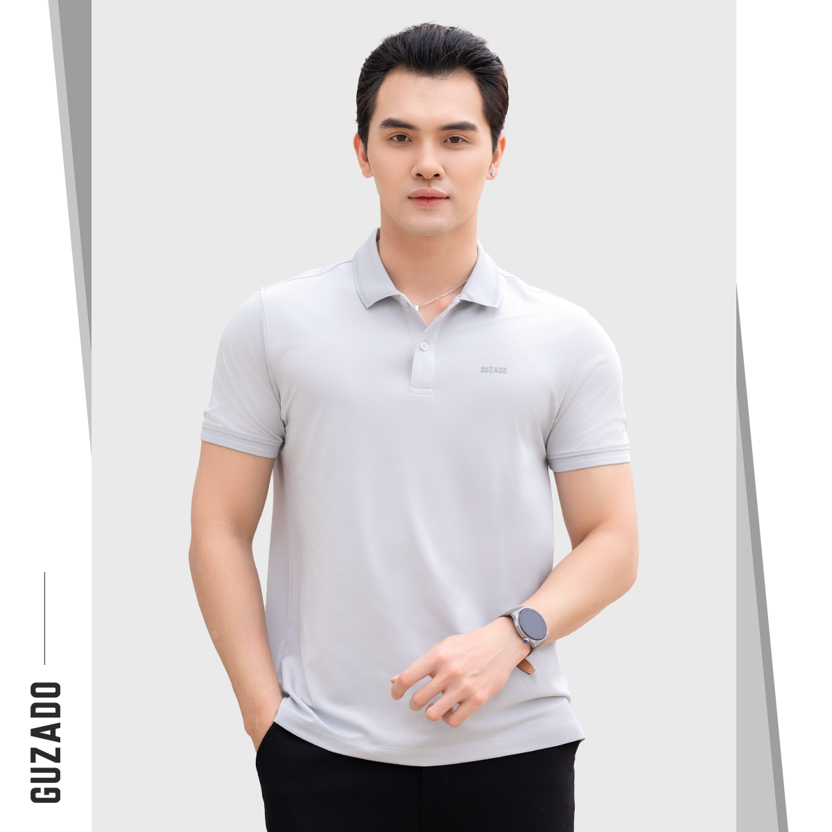 Áo Polo Nam Guzado Chất Vải Coolmax (6 Màu) GPS203_thumbnail_29