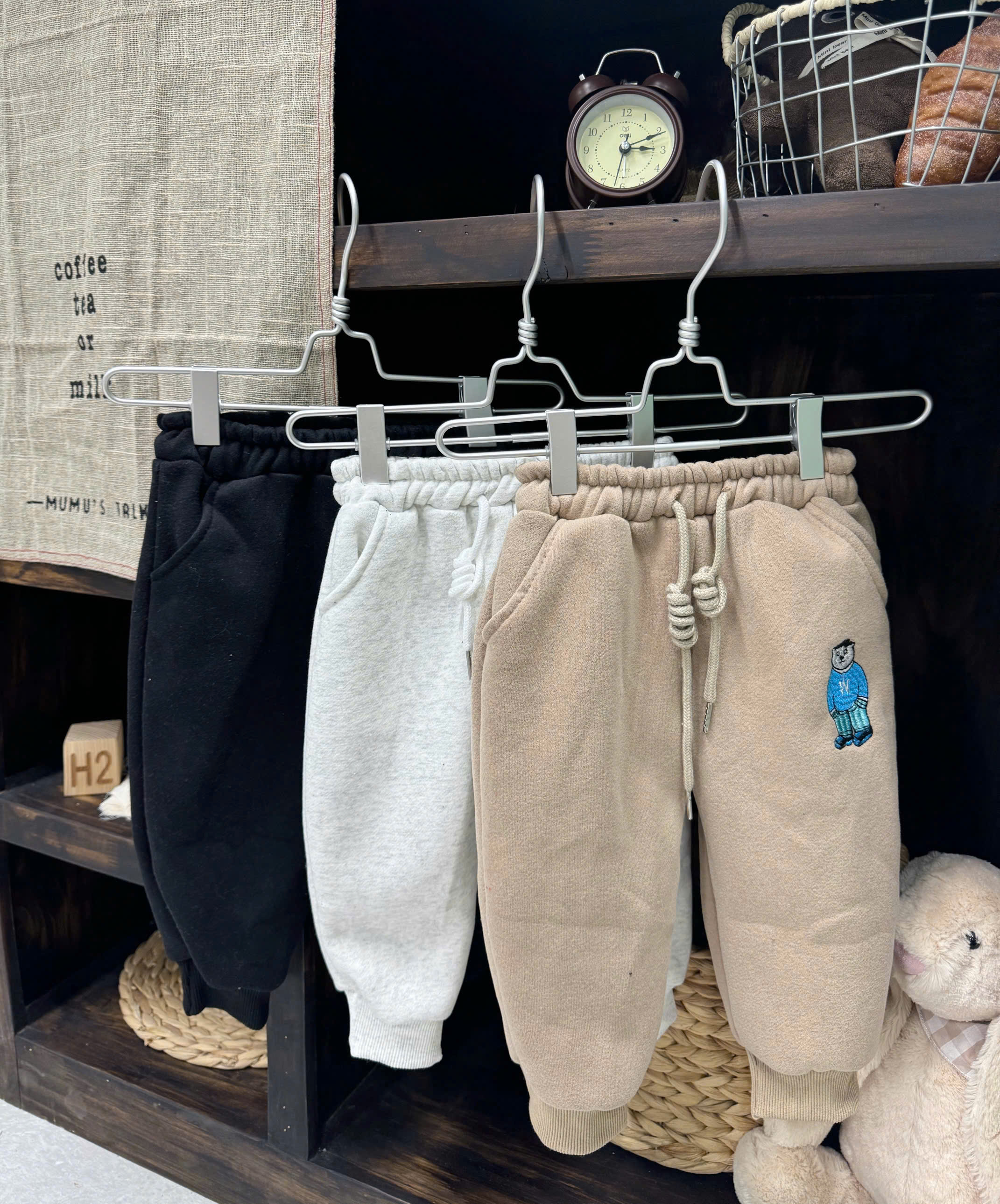 Q94 SET 3 QUẦN DÀI GẤU W ÁO XANH- A107.79