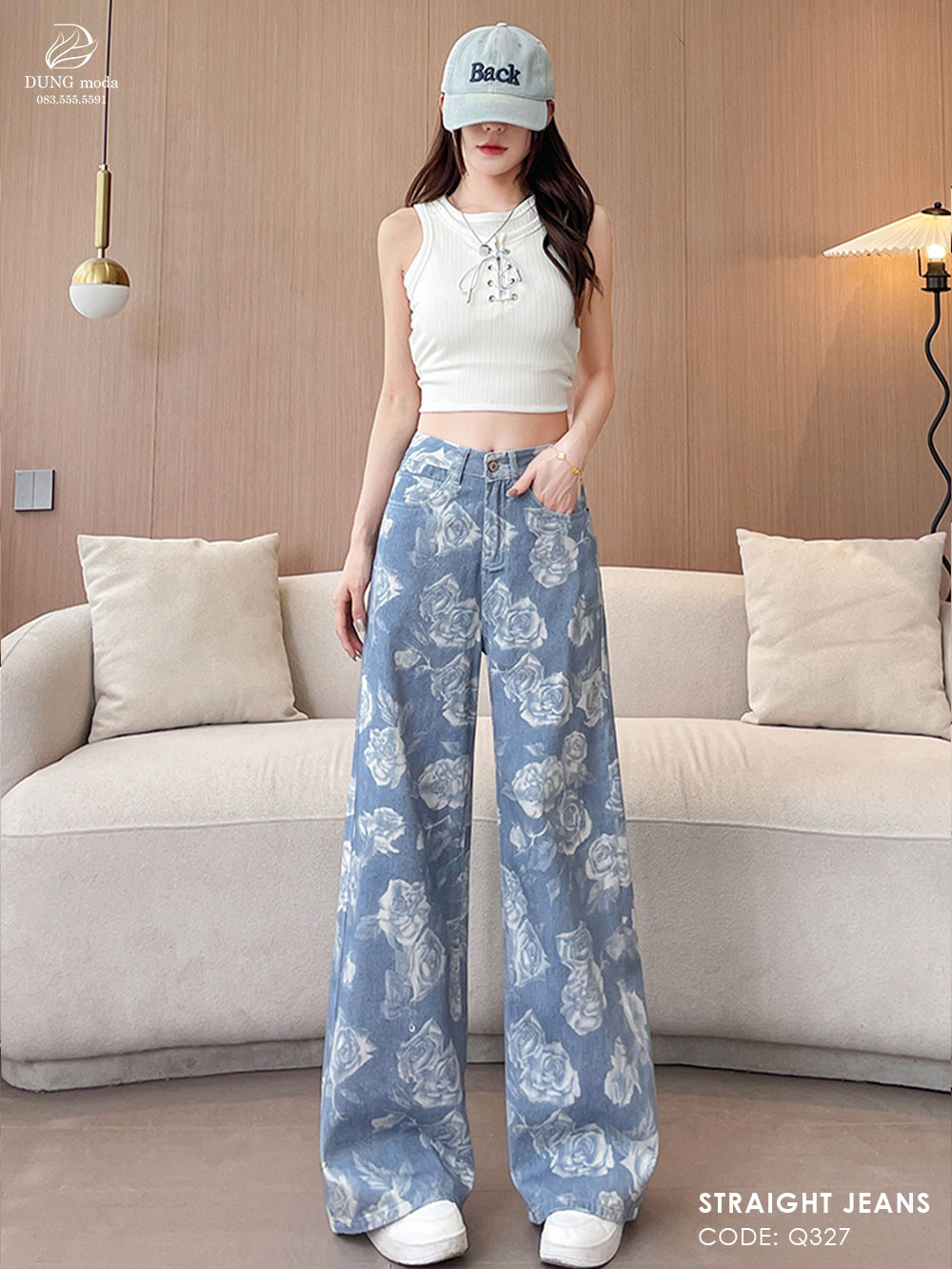 Quần Jean Suông DungModa Q327-2522