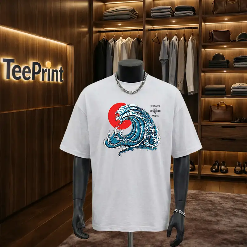 Áo thun form rộng nam big size nhiều màu TeePrint 3214_thumbnail_2