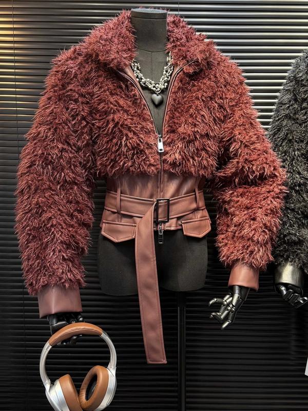 Áo lông pha da - C51