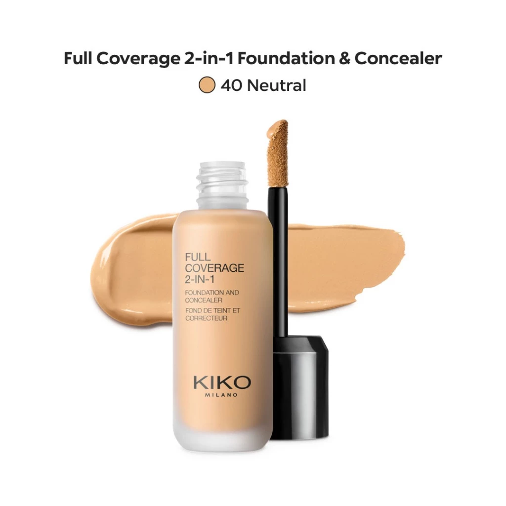 KIKO Milano Full Coverage 2-in-1 Foundation & Concealer_thumbnail_6